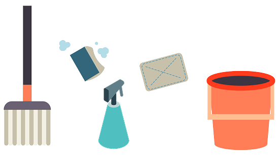 お掃除セット